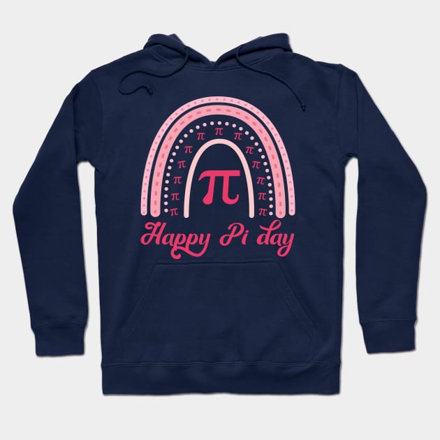 Happy Pi Day Symbol Math for girls, teachers, and all lovers 2024 Hoodie by SecuraArt